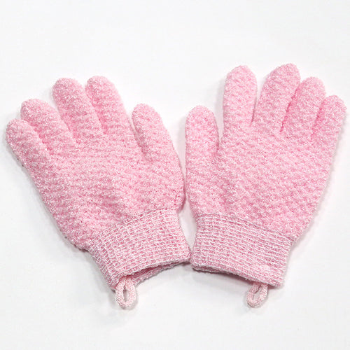 Guantes Exfoliantes y Cepillo Corporal para el Cuidado de la Piel
