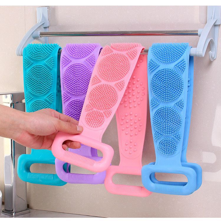 Cepillo Exfoliante de Silicona para el Cuerpo y Herramienta de Exfoliación