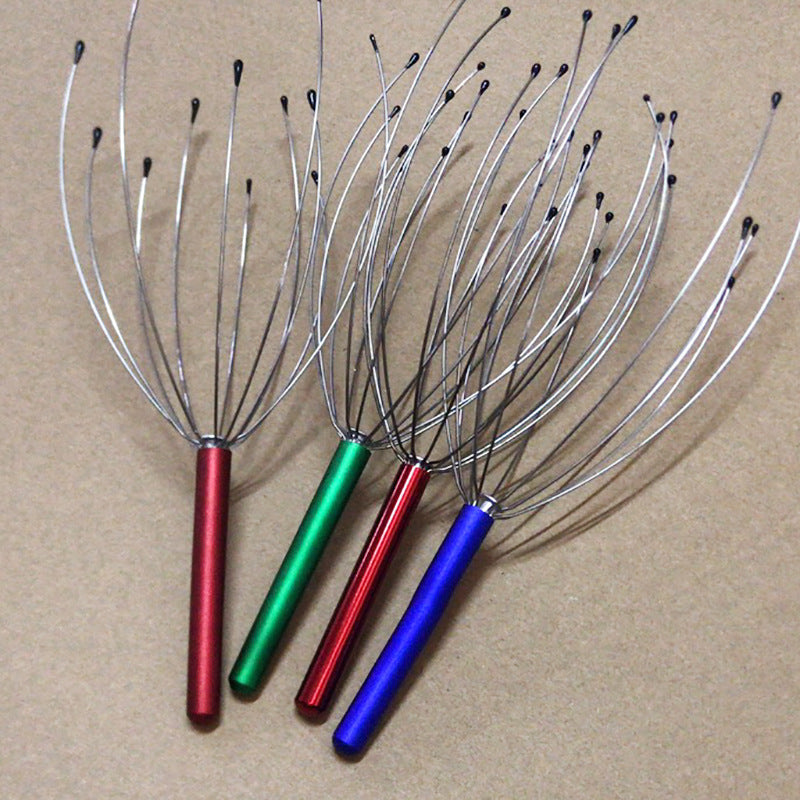 Masajeador «Octopus Head» para aliviar el cuero cabelludo y la espalda