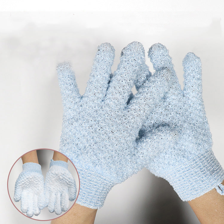 Guantes Exfoliantes y Cepillo Corporal para el Cuidado de la Piel