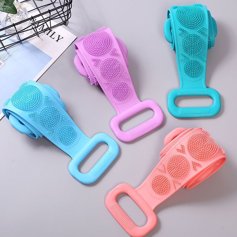 Cepillo Exfoliante de Silicona para el Cuerpo y Herramienta de Exfoliación